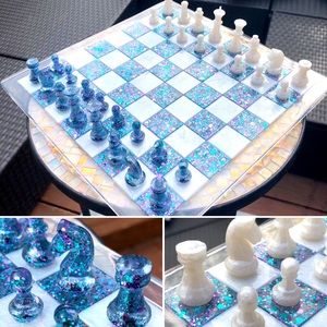 Resin chess set